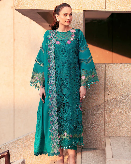 Parishay Dil-E-Raqsam | Embroidered Luxury Lawn | Design 9