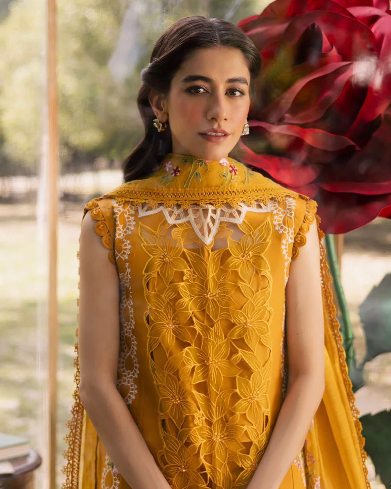 Parishay Enchanted Tales | Embroidered Luxury Lawn | Design 2