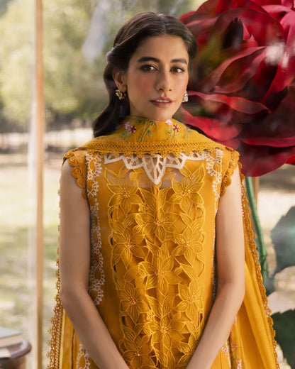 Parishay Enchanted Tales | Embroidered Luxury Lawn | Design 2