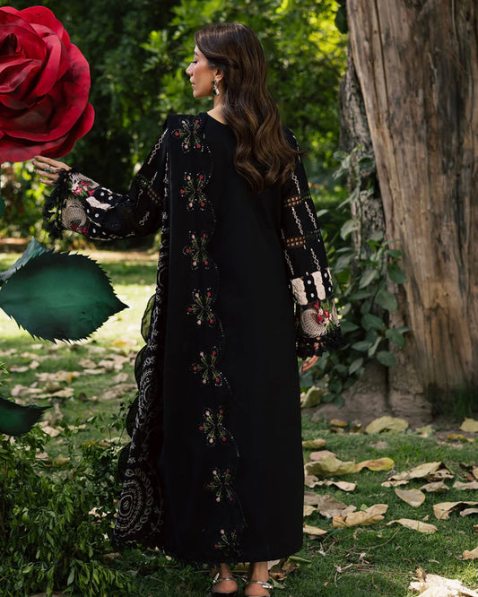 Parishay Enchanted Tales | Embroidered Luxury Lawn | Design 3
