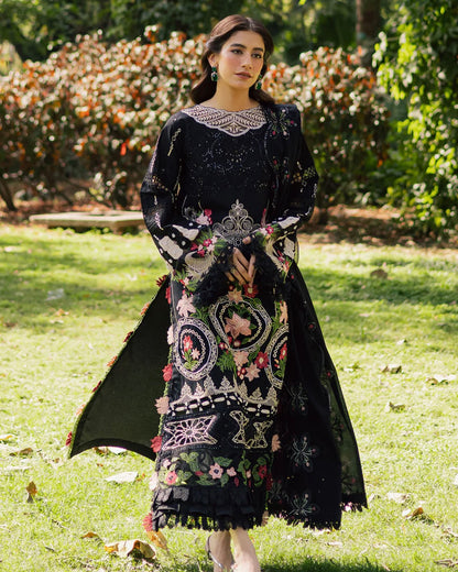 Parishay Enchanted Tales | Embroidered Luxury Lawn | Design 3