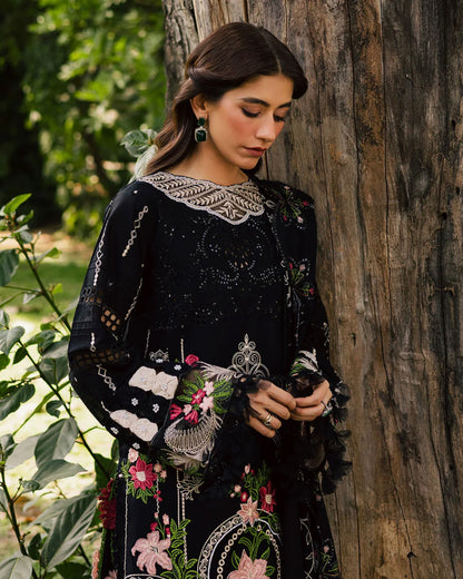 Parishay Enchanted Tales | Embroidered Luxury Lawn | Design 3