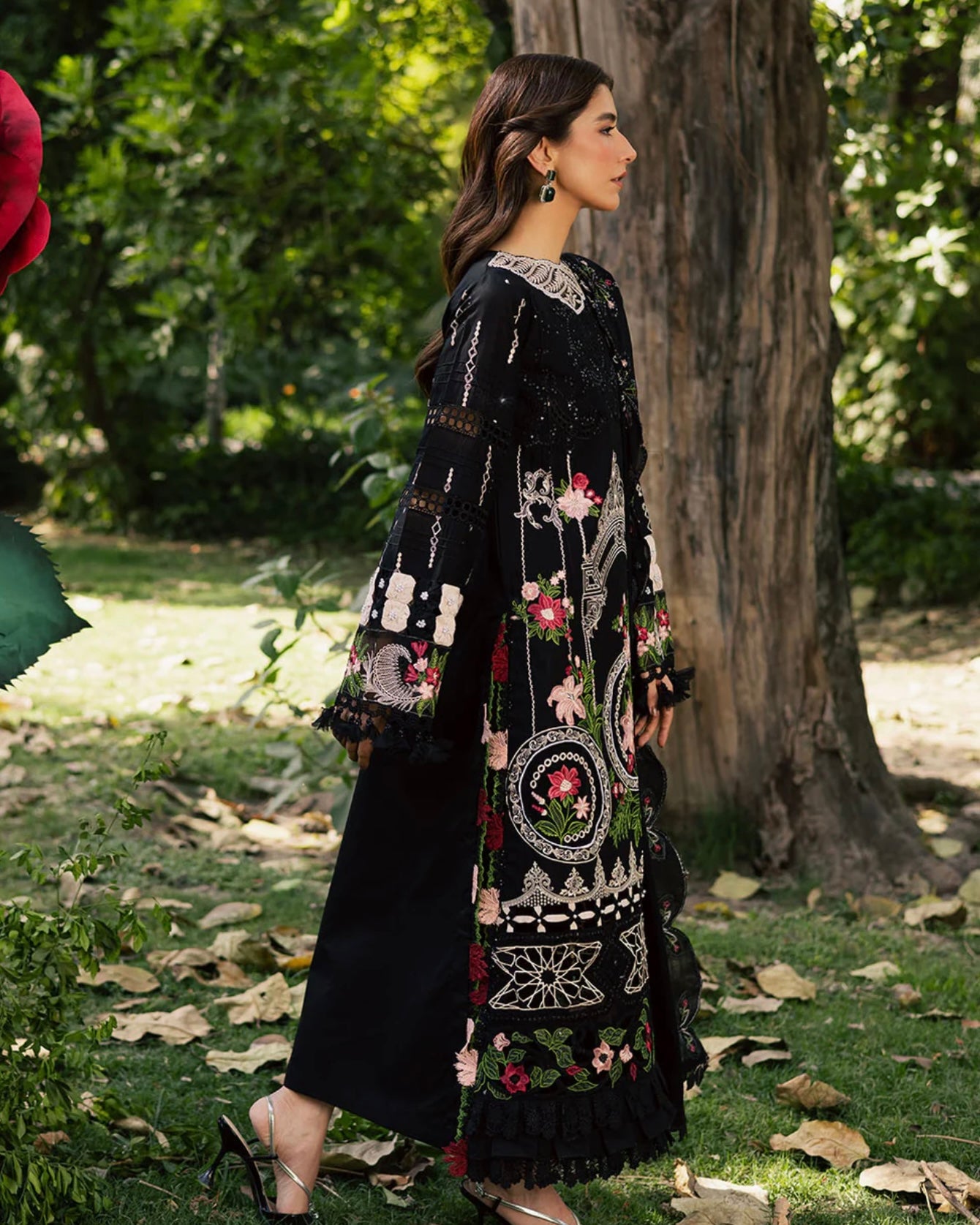 Parishay Enchanted Tales | Embroidered Luxury Lawn | Design 3