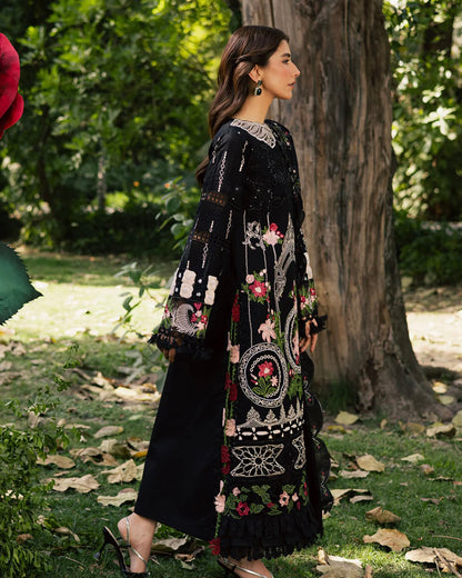 Parishay Enchanted Tales | Embroidered Luxury Lawn | Design 3