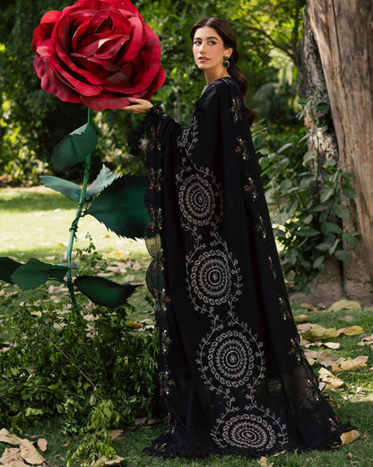Parishay Enchanted Tales | Embroidered Luxury Lawn | Design 3