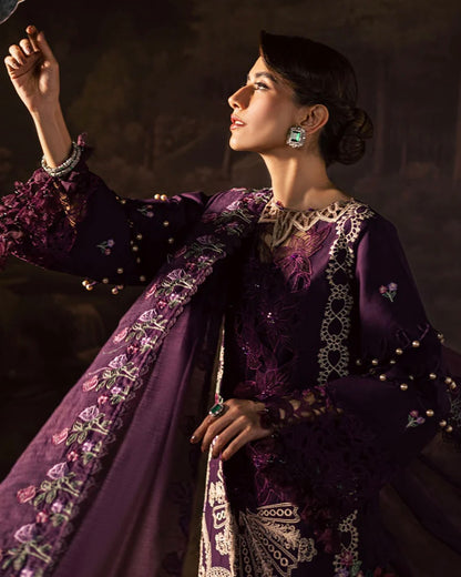 Parishay Enchanted Tales | Embroidered Luxury Lawn | Design 7