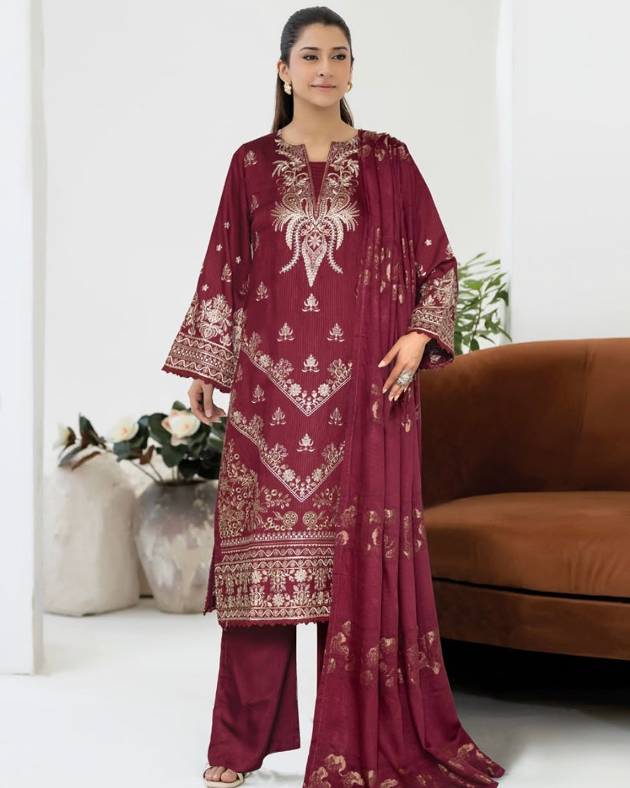 Johra Hala | Embroidered Viscose | Design 348