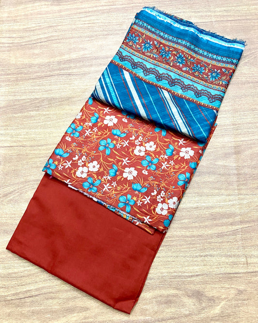 Bin Saeed | Printed Lawn 3pc | Design 7