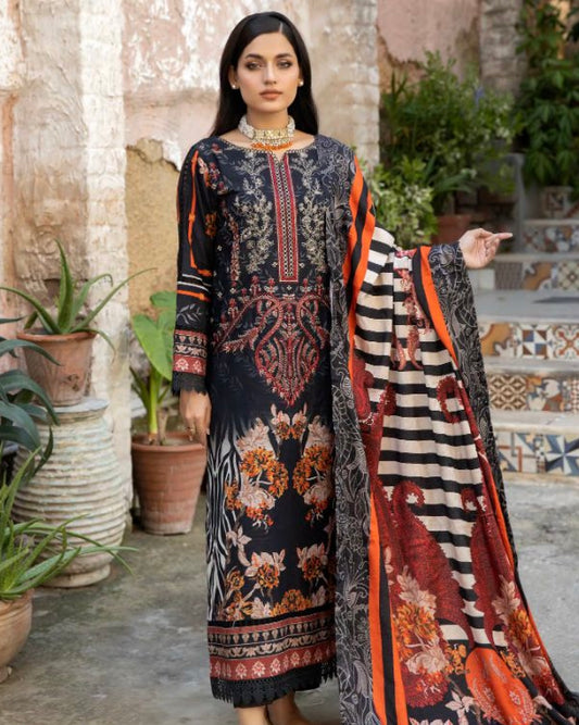Johra Sabat | Khaddar | Design 395