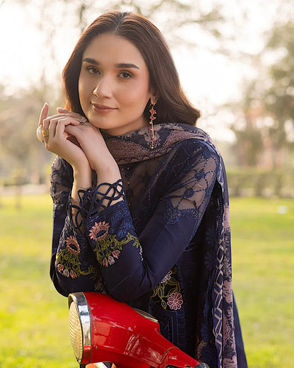Parishay Shangrila | Embroidered Luxury Lawn | Design 11