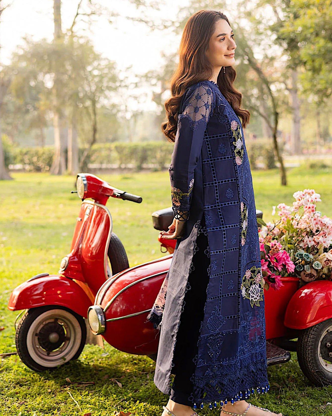 Parishay Shangrila | Embroidered Luxury Lawn | Design 11