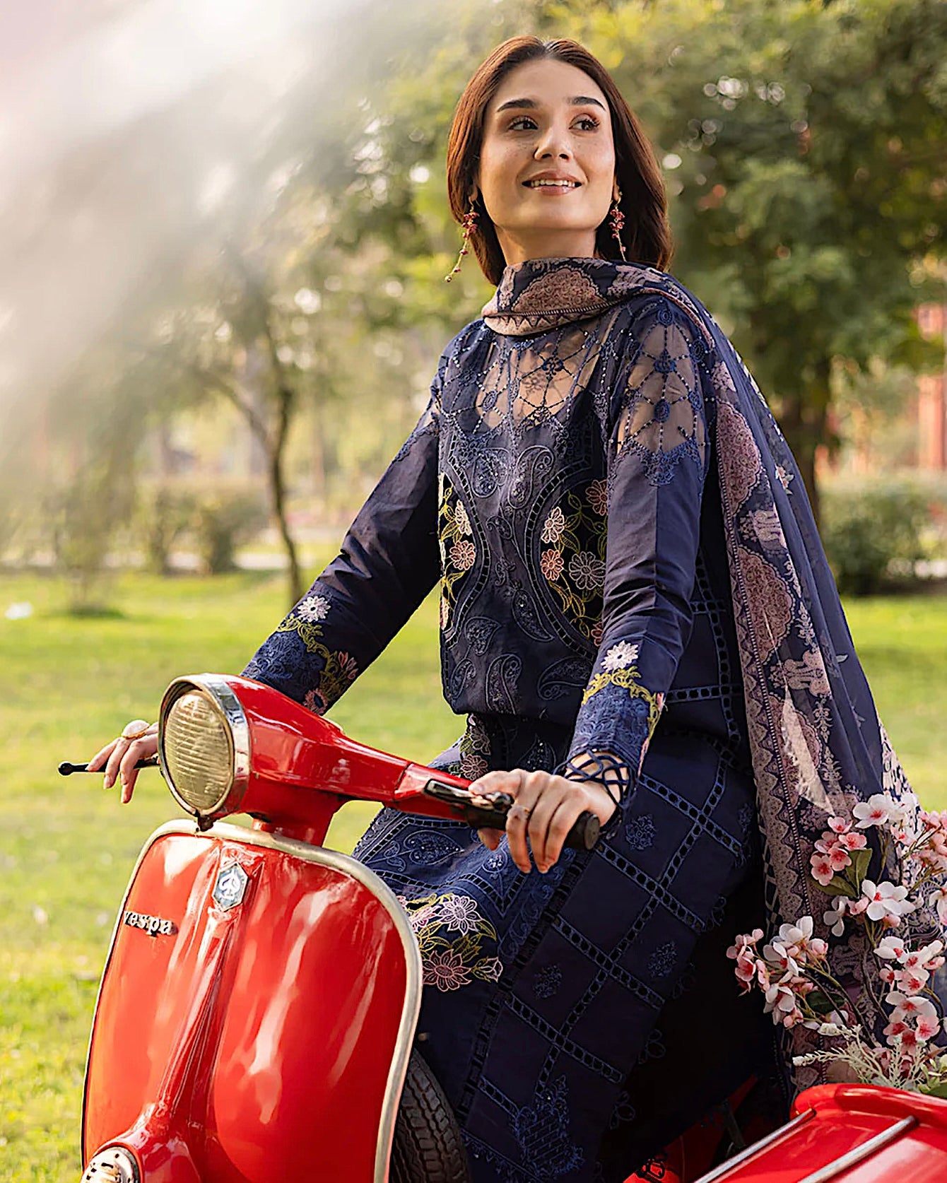 Parishay Shangrila | Embroidered Luxury Lawn | Design 11