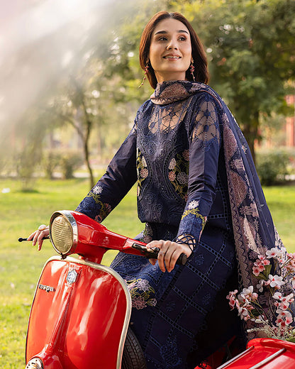 Parishay Shangrila | Embroidered Luxury Lawn | Design 11