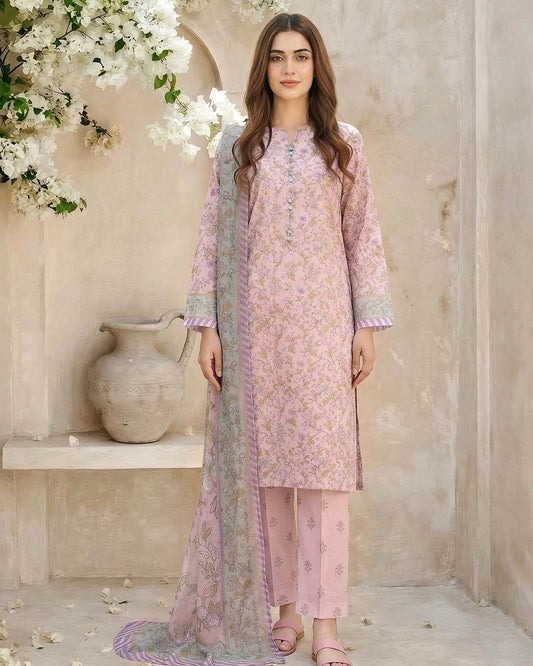 Limelight | Printed Lawn 3pc | U4749 Pink