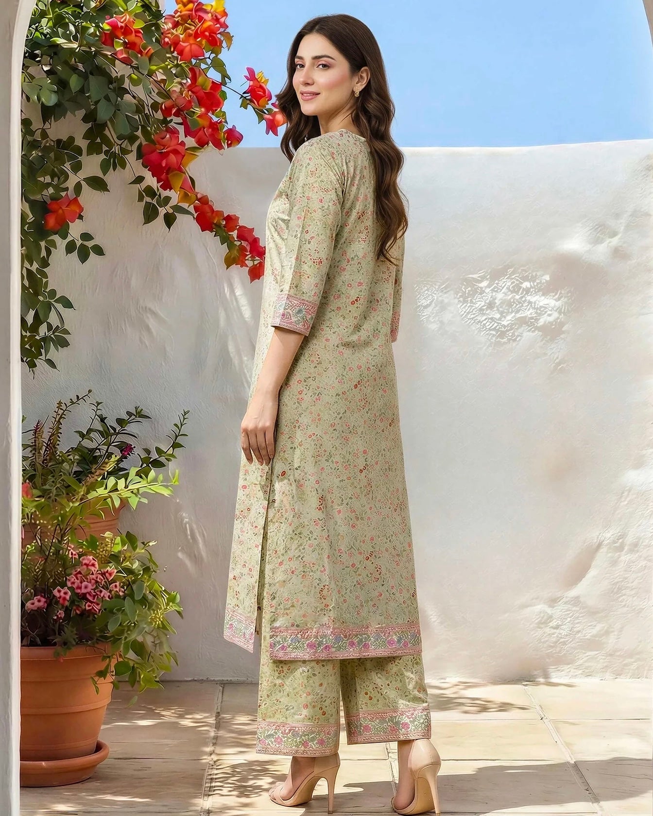 Limelight | Printed Lawn 1pc | U4755 Yellow