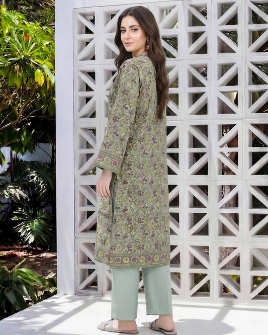 Limelight | Printed Lawn 1pc | U4757 Teal