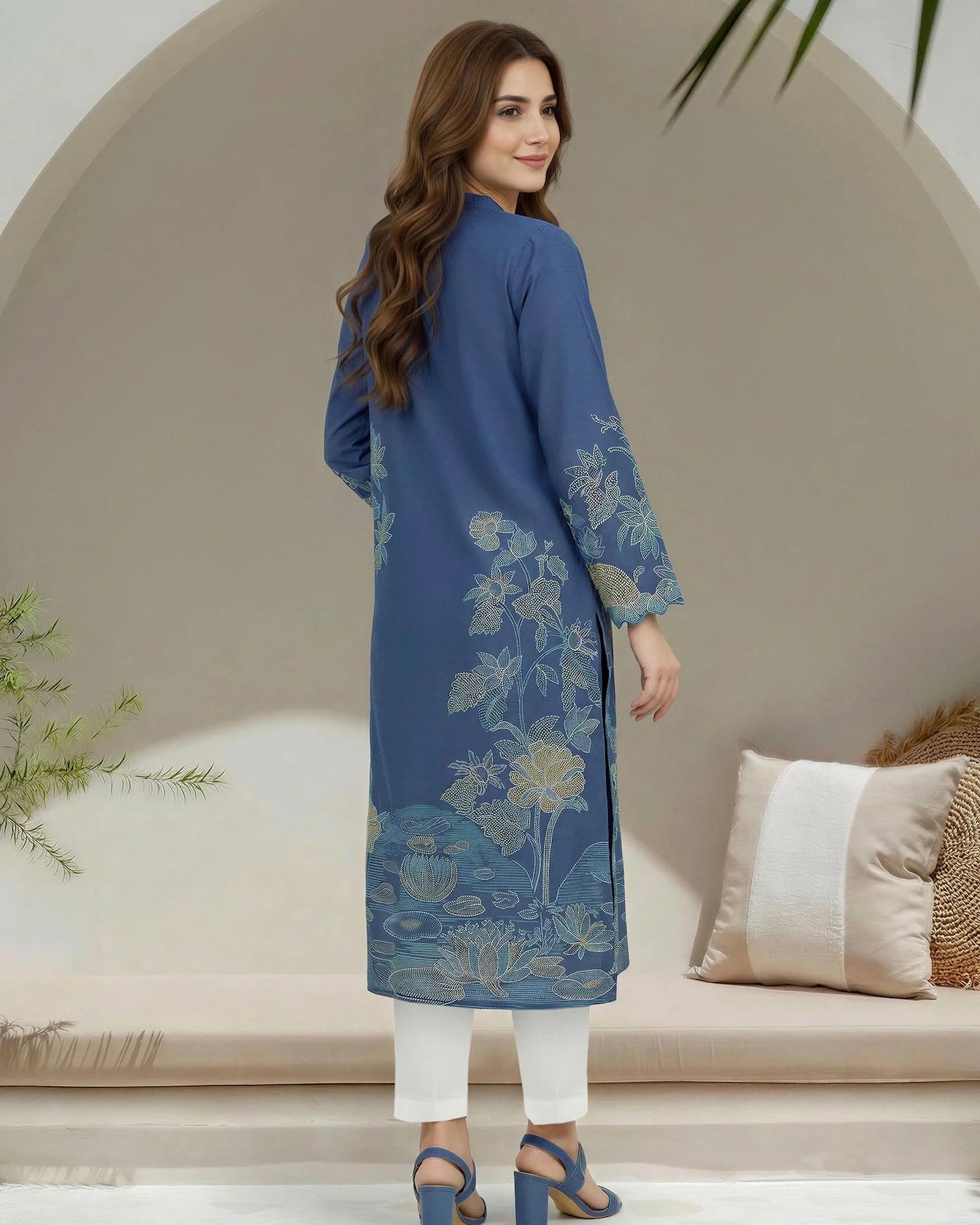 Limelight | Printed Lawn 1pc | U4902 Blue
